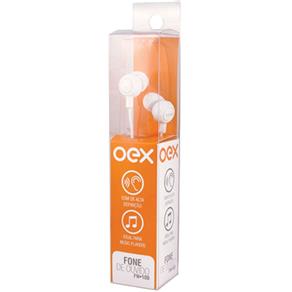 Fone de Ouvido Fn100 Branco Oex