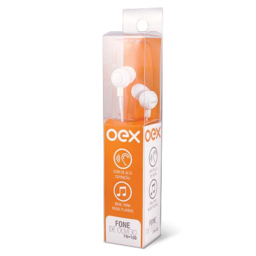 Fone de Ouvido Fn100 Branco - Oex