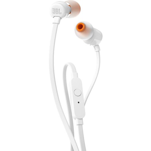 Fone de Ouvido In-Ear com Microfone T110wht Branco - Jbl