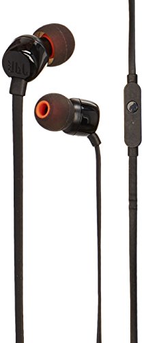 Fone de Ouvido Intra-auricular com Microfone Jbl T110 Preto