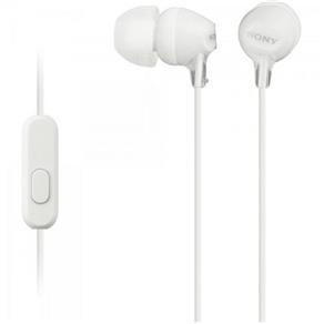 Fone de Ouvido Intra-Auricular com Microfone Mdr-Ex15Ap Branco Sony