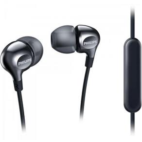 Fone de Ouvido Intra-Auricular com Microfone She3705Bk/00 Preto Philips