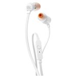 Fone de Ouvido Intra Auricular JBL T110 Branco com Microfone