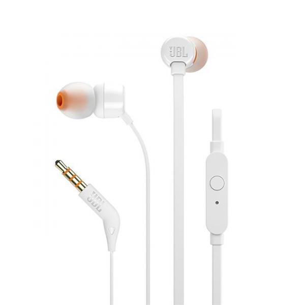 Fone de Ouvido Intra Auricular JBL T110 Branco