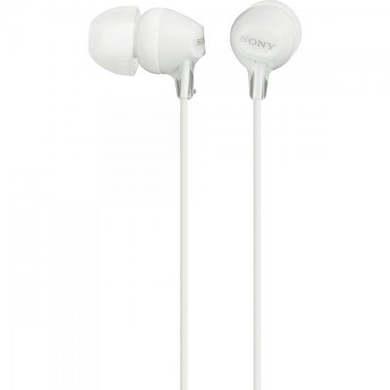 Fone de Ouvido Intra-Auricular Mdr-Ex15Lp Branco Sony