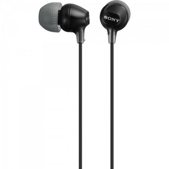 Fone de Ouvido Intra-Auricular Mdr-Ex15Lp Preto Sony