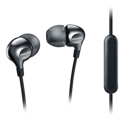 Fone de Ouvido Intra Auricular Philips com Microfone Preto