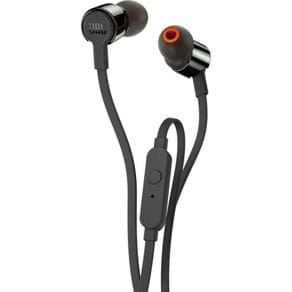 Fone de Ouvido JBL Intra Auricular com Microfone T110 Preto