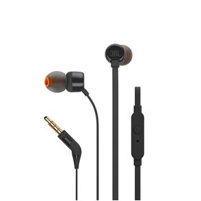 Fone de Ouvido Jbl T110 In Ear Preto