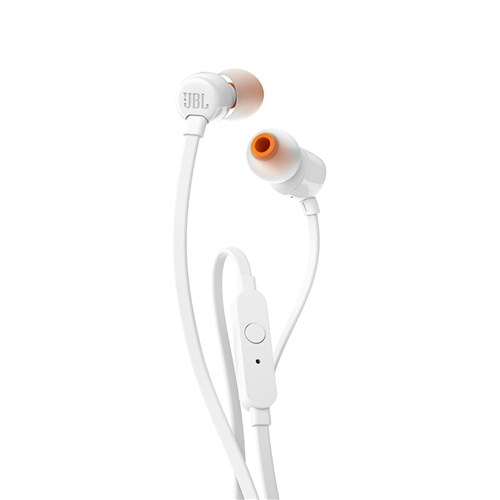 Fone de Ouvido Jbl T110 Intra Auricular com Microfone Branco