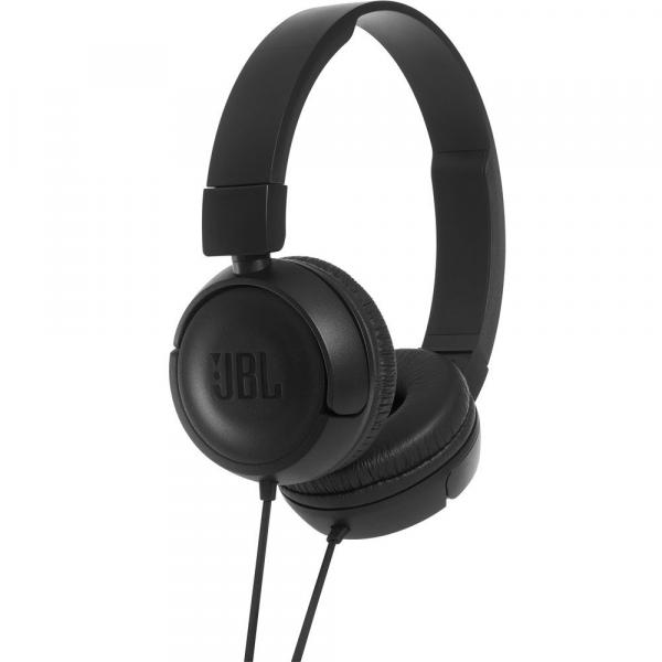 Fone de Ouvido JBL T450 com Microfone Preto