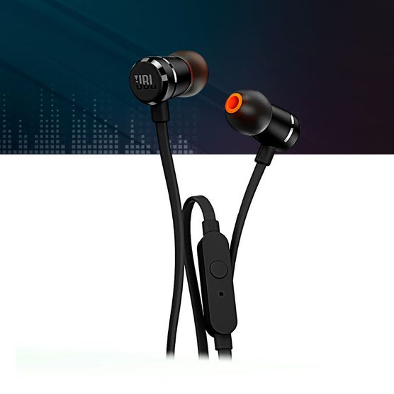 Fone de Ouvido JBL T290 Preto In Ear