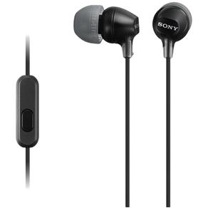 Fone de Ouvido MDREX15LP-BCE Preto P2 Sony