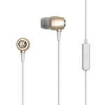 Fone de Ouvido Motorola Earbuds Metal Intra-auricular com Microfone - Dourado