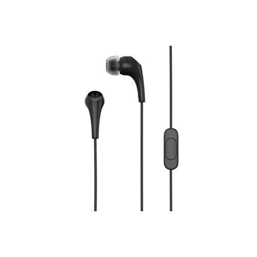 Fone de Ouvido Motorola Estereo Earbuds 2, Intra-auricular com Microfone - Preto