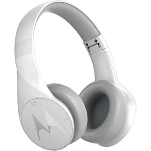 Fone de Ouvido Motorola Pulse Escape - Bluetooth com Microfone e Controles Touch Branco