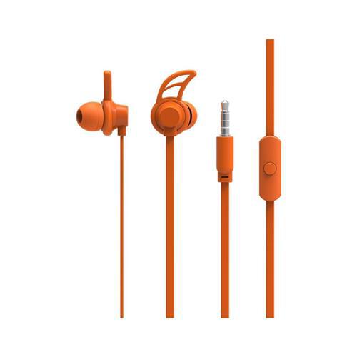 Fone de Ouvido Multilaser Sport Neon Series Hook Laranja