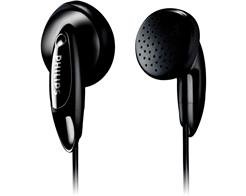 Fone de Ouvido Philips - Cabo de 1M - Preto - She1350/00