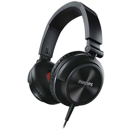 Tamanhos, Medidas e Dimensões do produto Fone de Ouvido Philips Estilo Dj Driver 40mm Shl3210bk/00 Preto