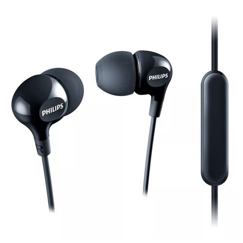 Fone de Ouvido Philips Preto com Microfone She3555bk