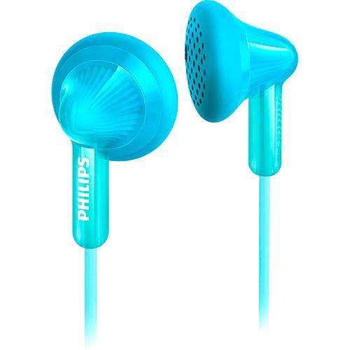 Fone de Ouvido Philips SHE3010TL/00 Ear Bud Azul Claro