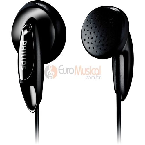 Fone de Ouvido Philips She1360/55 Preto