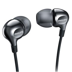 Fone de Ouvido Philips SHE3705BK Intra-Auricular Preto