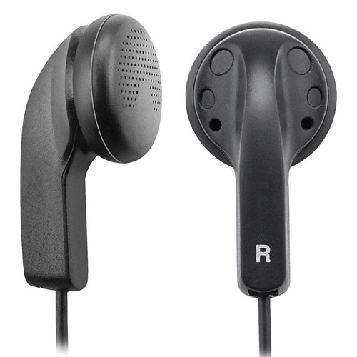 Fone de Ouvido Preto Multilaser Intra -Auricular Ph006 3.5Mm