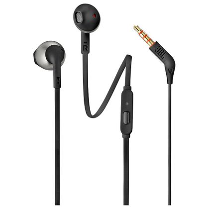 Fone de Ouvido Pure Bass T205a Preto Jbl Jbl