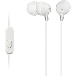 Fone de Ouvido Sony Estéreo Intra-auricular Branco - MDREX15AP/WCE