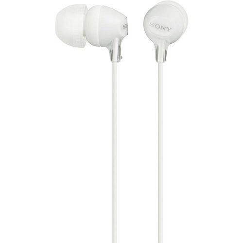 Fone de Ouvido Sony Intra Auricular Branco - MDREX15LP/WCE