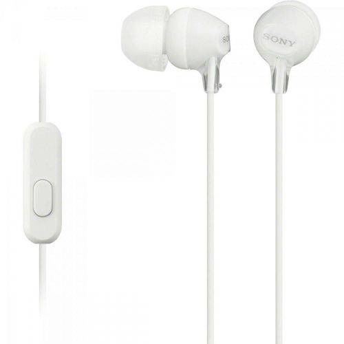 Fone de Ouvido Sony Intra-auricular Mdr-ex15 - Branco