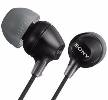 Fone de Ouvido SONY Intra MDR-EX15LP/ BCO/PTO