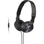 Fone de Ouvido Sony MDR-ZX310AP/BQCE7 Headphone Preto