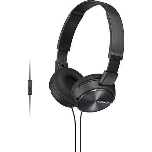 Fone de Ouvido Sony MDR-ZX310AP/BQCE7 Headphone Preto