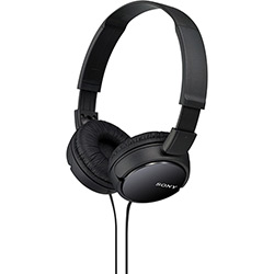 Fone de Ouvido Sony P2 Preto MDR-ZX110