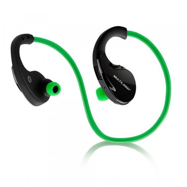 Fone de Ouvido Sport Bluetooth Verde Ph184 Multilaser