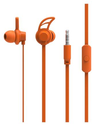 Fone de Ouvido Sport Neon Series Hook Laranja - PH173 - Multilaser