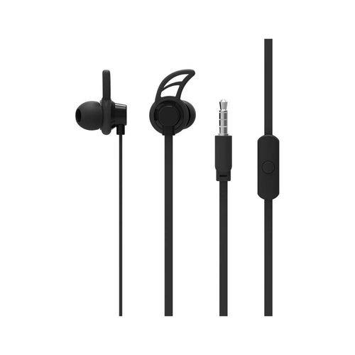 Fone de Ouvido Sport Neon Series Hook Preto