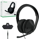 Fone Headset com fio Stereo P2 Xbox One + Adaptador - Microsoft