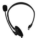 Fone de Ouvido Headset Xbox 360 Live com Microfone Preto