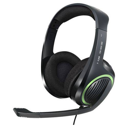 Fone Headset Mic Canc Ruído para Xbox 360 SENNHEISER X320-SB