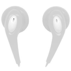 Fones de Ouvido In-Ear 32 Ômega 10mW Branco NE925 Naxa