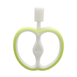 Soft Silicone Apple Shape Toddler Molar Teeth Pain Relief Tool Kids Teether Educational Toy Baby Shower Gift