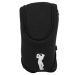 Formação Outdoor portátil Mini Golf Ball Bag bolso bolsa de armazenamento Bolsas Acessórios (Black)