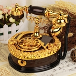 Fotografia Europeia luxo luz caixa de jóias de música do telefone caixa de música caixa de relógio retro adereços ornamentos