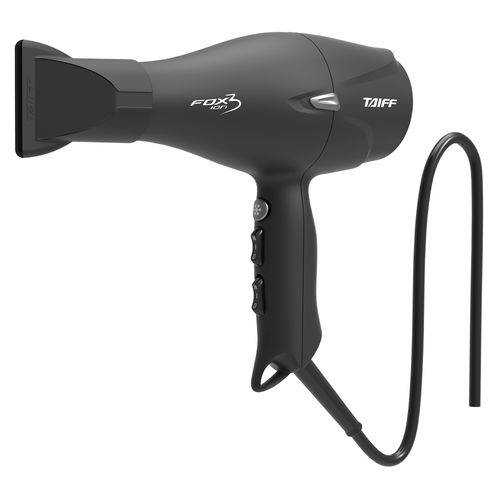 Fox Íon 3 2200w Preto Taiff - Secador de Cabelo 127V