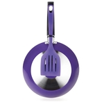 Frigideira Antiaderente com Espátula 24cm Violeta Multiflon