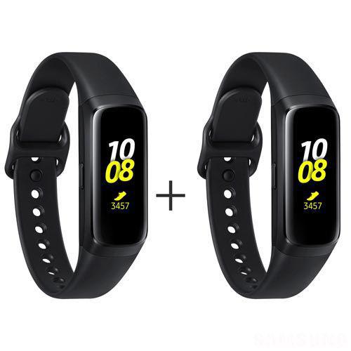 Galaxy Fit Samsung Preto, 0,95, Pulseira de Silicone + Galaxy Fit Samsung Preto, 0,95, Pulseira de Silicone