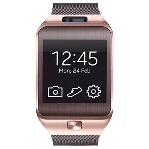 Galaxy Gear 2 Samsung Dispositivo Bluetooth de Pulso com Chamadas de Voz e SMS, Câmera de 2MP e Controle de Mídia - Marrom